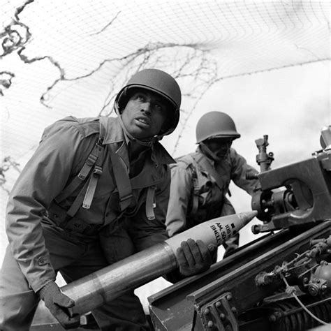 Black History Month Rare Photos Of Black Soldiers Training In Wwii