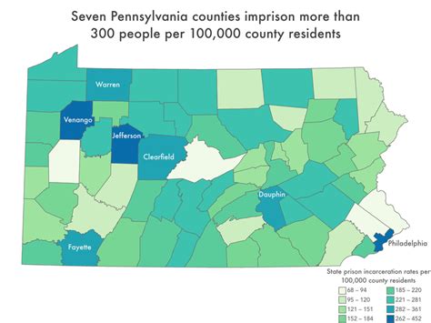 Map Of Pa State Prison Locations
