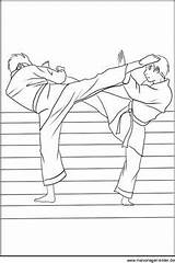 Karate Bilder Malvorlagen Coloring Taekwondo Pages Martial Ausmalbild Drawing Judo Arts Sport Malvorlage Basic Kid Para Hand Kids Human Shotokan sketch template
