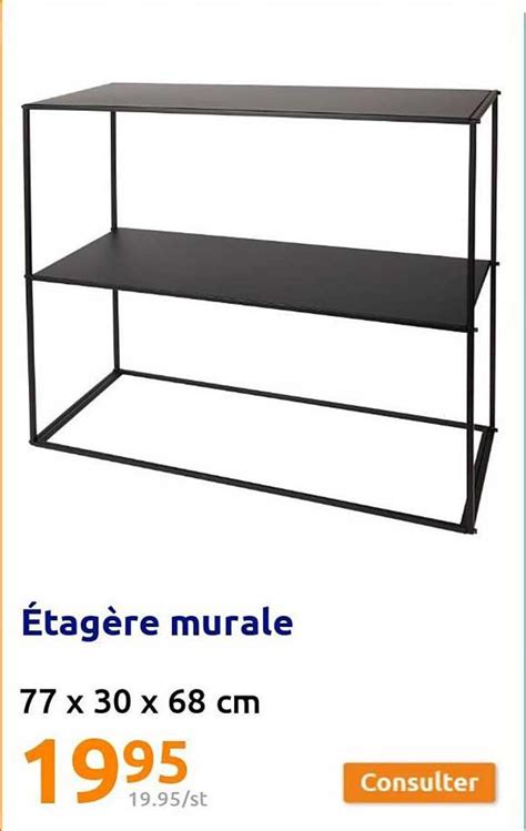 promo etagere murale chez action icataloguefr