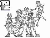 Coloring Boy Pages Beast Teen Titans Go Popular sketch template