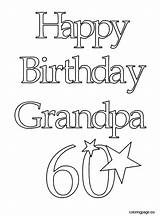 Birthday Coloring Happy Grandpa Pages Sister 60th Crayola Printable Big Getcolorings Color Grand Getdrawings Print sketch template
