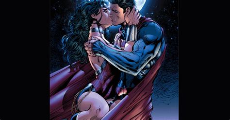 With This Kiss Superman And Wonder Woman Are Finally An Item