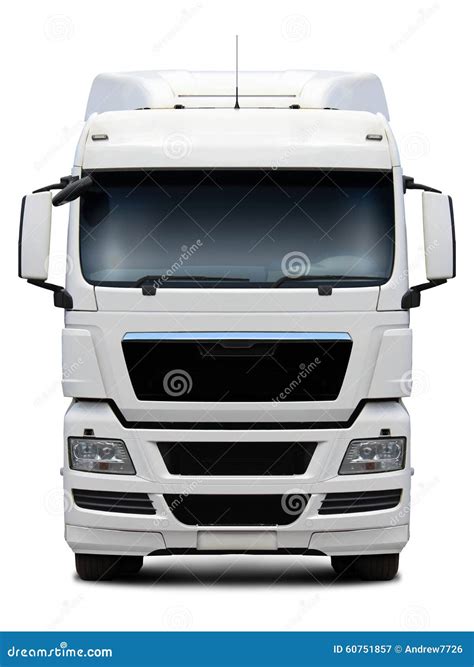white man truck front view stock image image