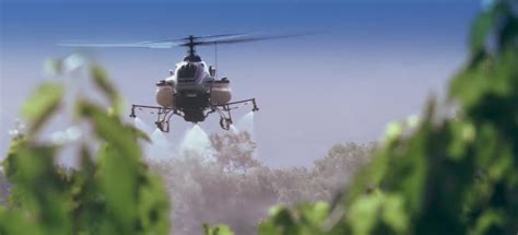 yamaha brings  crop dusting helicopter drone    fire aviation
