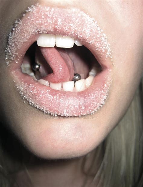 Tongue Piercing Iii By Februari On Deviantart