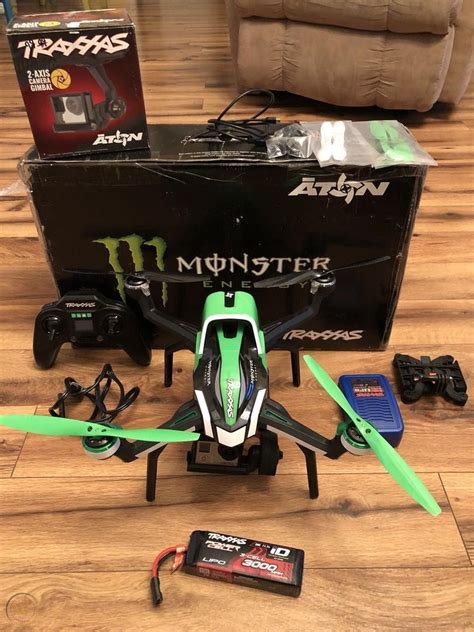 traxxas aton limited edition monster energy drone