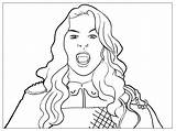 Chica Vampiro Coloring Pages Kids Print Getcolorings Justcolor sketch template