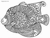 Mandala Tiere Ausmalbilder Happycolorz Mandalas Fisch sketch template