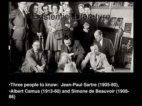 Ppt The Big Names Of Existentialism Powerpoint Presentation Free