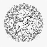 Mandala Horse Coloring Pages Filminspector sketch template