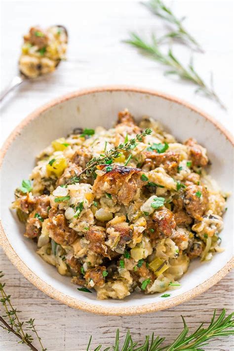 slow cooker sausage stuffing easy stuffing that s full of flavor from