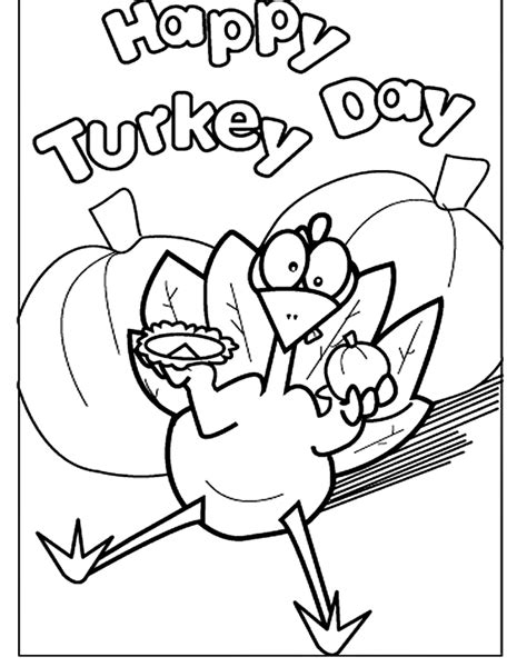 happy turkey day  crayolacom  thanksgiving coloring pages