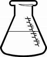 Beaker Beakers Flask Chemistry Erlenmeyer Getdrawings Flasks Substance Scientifique Empty Coccobacillus Occupied sketch template