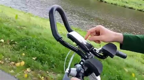 telefoonhouder tijdens fietsen youtube