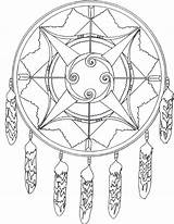 Coloring Pages Feathers Indian Native American Getcolorings sketch template