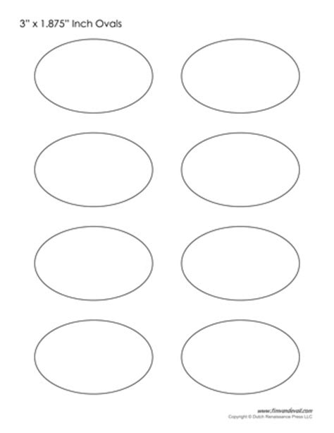 oval templates tims printables