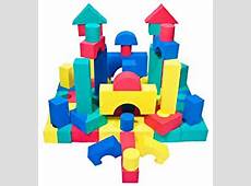 Non Toxic 68 Piece foam Wonder Blocks for Children w