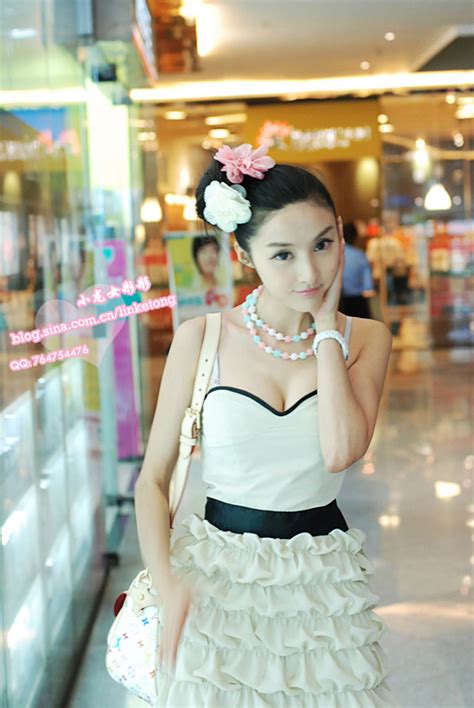 china hot model juliet lin ke tong model talk