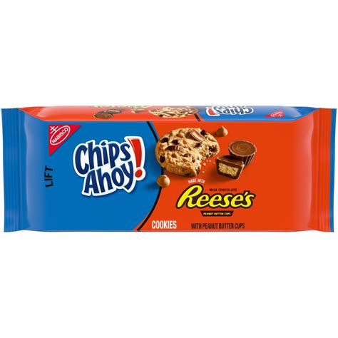 chips ahoy reeses peanut butter cup chocolate chip cookies  oz walmartcom