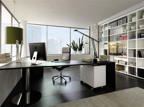 classy office design ideas   big statement modern home office