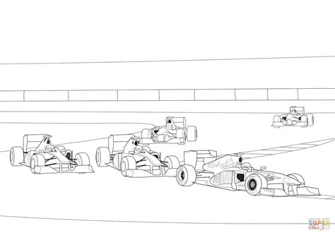 formula  racing coloring page  printable coloring pages