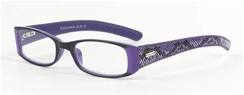 Eleglance Gl35 Reading Glasses Purple Readyspex