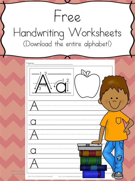 preschool handwriting worksheets  practice pages