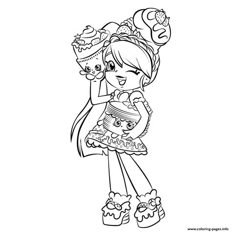 pamcake  images shopkin coloring pages shopkins colouring