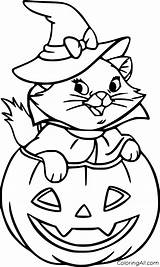 Witch Coloringall sketch template