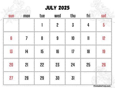calendar printable   holidays template