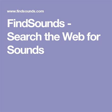 findsounds search  web  sounds sound teaching tools search