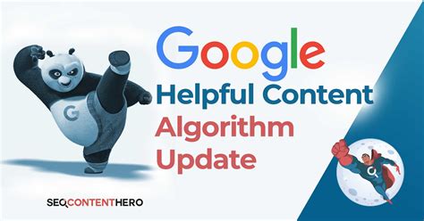google helpful content algorithm update launching  seo content hero