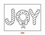 Coloring Joy Christmas Pages Shutterfly Kids Template Johnny Test Color Printable Print Colorings Getcolorings Lights Getdrawings sketch template