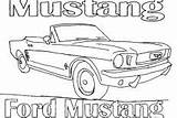 Mustang Coloring Pages Car Boss 1969 Ford sketch template