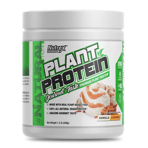Plant Protein 1 25 Lb Vanilla Caramel Suplementos Al Mayor