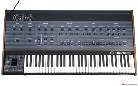 oberheim   ob  synthesizer page  gearspacecom