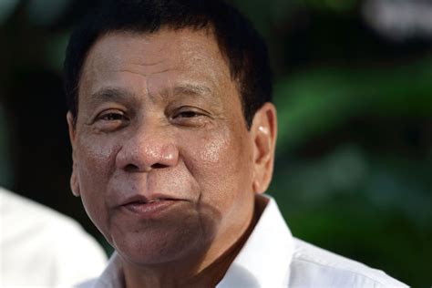 filipino politician and president rodrigo duterte