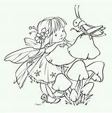 Fairy Pages Coloring Stamps Colouring Leading Marina Fedotova Adult Digi Digital Advocate Psd Mf Representing Artists Who Produce Decorative Children sketch template