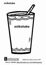 Milkshake Coloring Pages Edupics Printable 875px 67kb sketch template