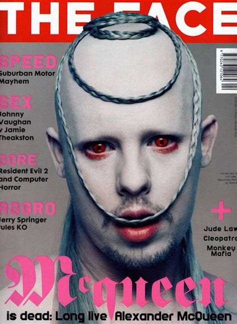 35 most iconic magazine covers of all time the face magazine face alexander mcqueen