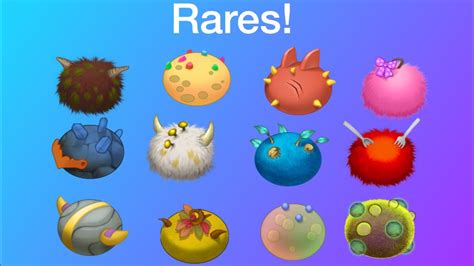 singing monsters   rare monsters youtube