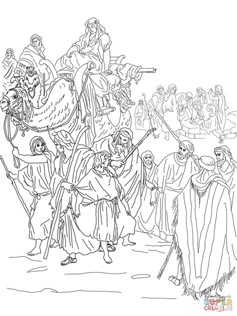 josephs brothers coloring page freebibleimages josephs brothers