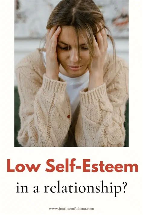 Low Self Esteem In A Relationship Symptoms