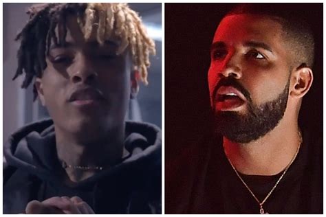 xxxtentacion calls drake a b for stealing his flow signs to empire
