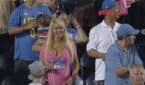 The Girl In Pink Rooting For Ucla Is All Anyone Was