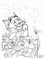 Coloring Pages Tom Jerry Printable Ymca Time Sleeping Sleepless Logo Colouring Night Printables Cartoon Crafts Template Sketch Color Sheets Categories sketch template