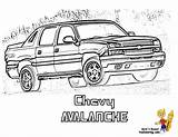 Coloring Chevy Truck Pages Yescoloring Avalanche Sheet Pickup Kids Chevrolet Trucks Boys Book American Cars Print Clipart Gmc Color Ford sketch template