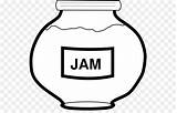 Jam Clipart Coloring Drawing Book Transparent Clipartmag sketch template