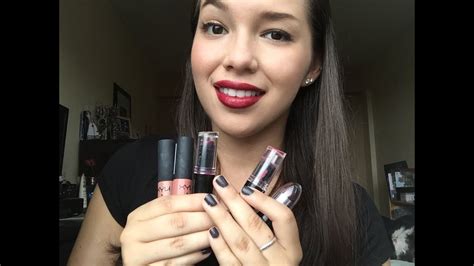 asmr lipstick lip gloss application up close whispers and some kisses